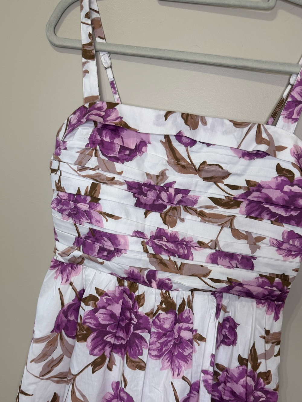 Abercrombie & Fitch Emerson Poplin Wide Strap Mini Dress | Medium Tall - Picture 5 of 8